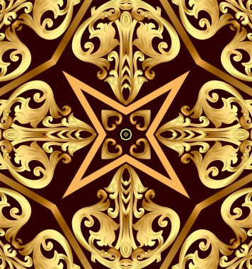 Gold(en) desenli çikolata arka plan