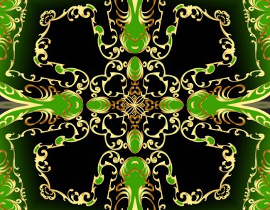 decoupagewith gold(en) sebze pat için resimde arka plan