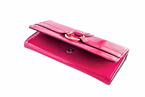 Pink woman wallet — Stock Photo, Image