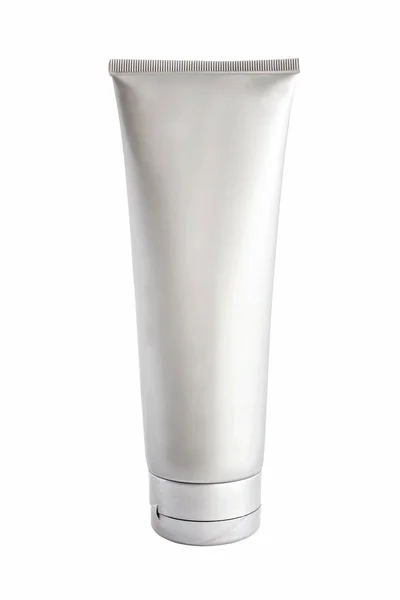 Recipiente cosmético isolado sobre branco — Fotografia de Stock