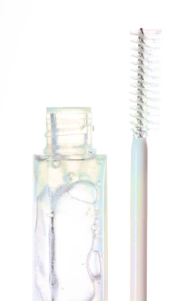 Transparent mascara isolated on white background — Stock Photo, Image