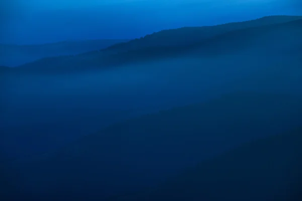 Background mountain silhouettes landscape — Stock Photo, Image