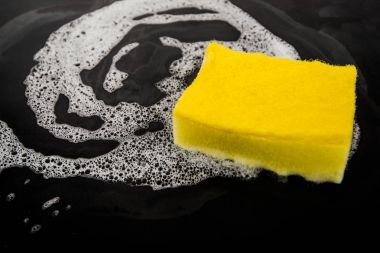 Yüzey Temizleme, bir bez ile yüzey yıkama