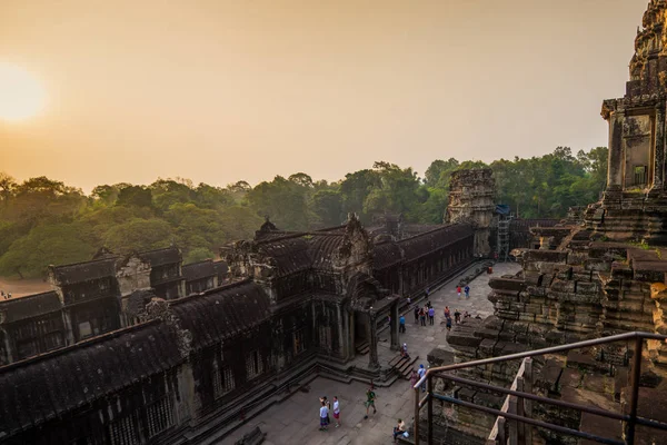 Angkor wat v Kambodži — Stock fotografie