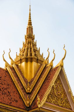 Phnom Penh Kamboçya'da Kraliyet Sarayı