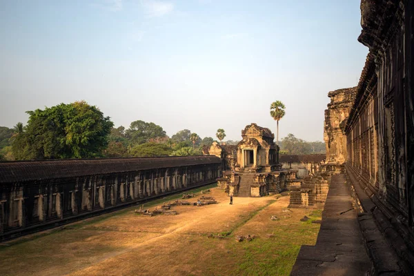 Angkor wat v Kambodži — Stock fotografie