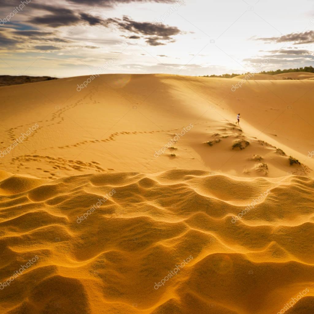 sand dunes