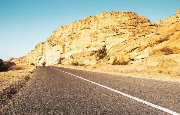 Desert Road Paisagem — Fotografia de Stock