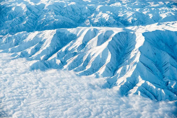 Сніговий Гірський Пейзаж — стокове фото