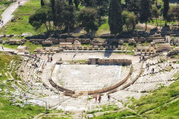 Theatre of Dionysus under Acropolis in Athens,Greece
