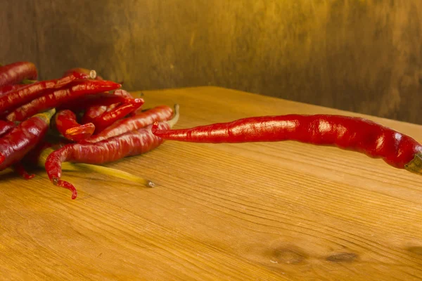 Rote Chilischoten — Stockfoto