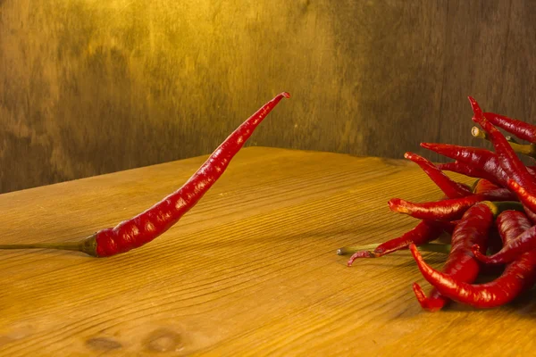 Röd chilipeppar — Stockfoto