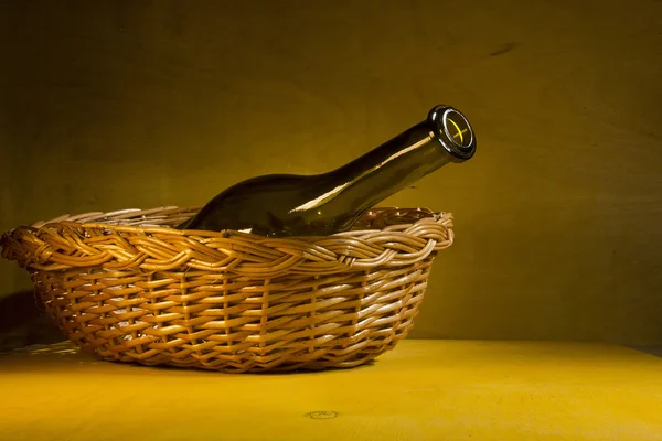 Bottle of white wine — Stock Photo, Image