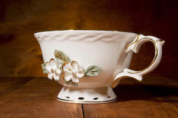 Xícara de chá antigo — Fotografia de Stock