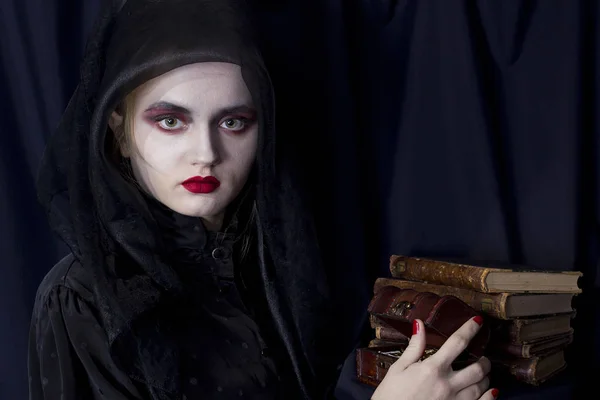 Genç kız vampir — Stok fotoğraf