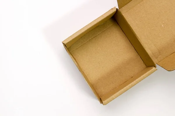 An open cardboard box — Stock Photo, Image