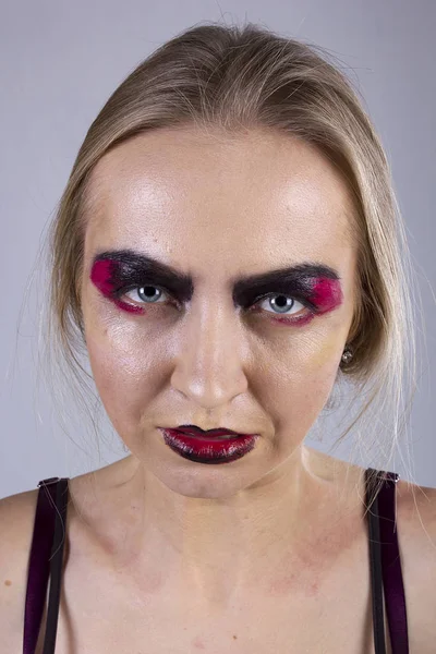 Young woman in anger — Stock Photo, Image