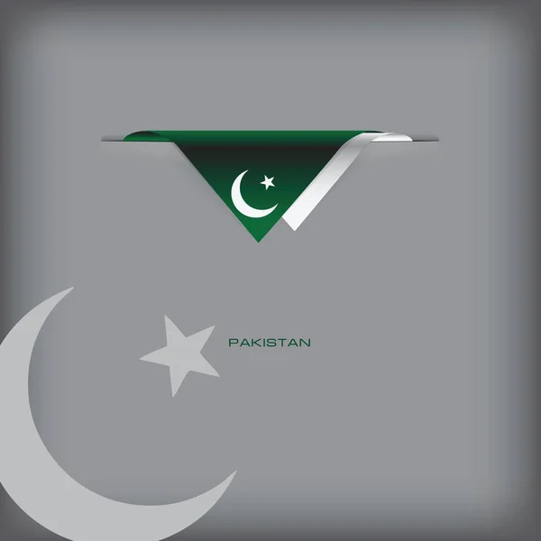 Pakistan wektor znak — Wektor stockowy