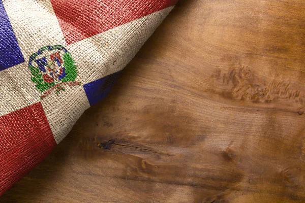 Bandera de República Dominicana —  Fotos de Stock