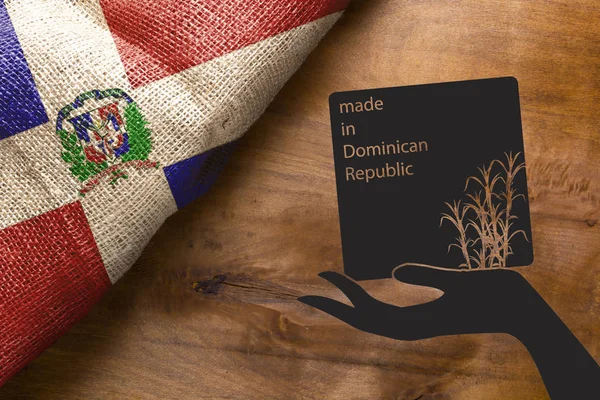 Αφίσα στη Δομινικανή Δημοκρατία — Φωτογραφία Αρχείου