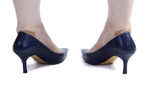 Ženské nohy v botách — Stock fotografie