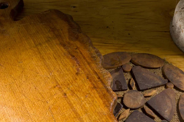 Verschillende houten oppervlakken — Stockfoto