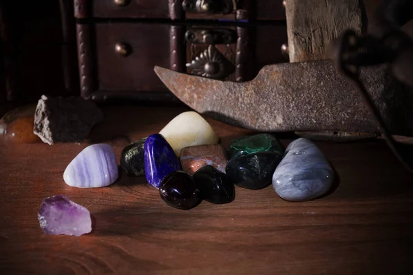Piedras preciosas y minerales — Foto de Stock
