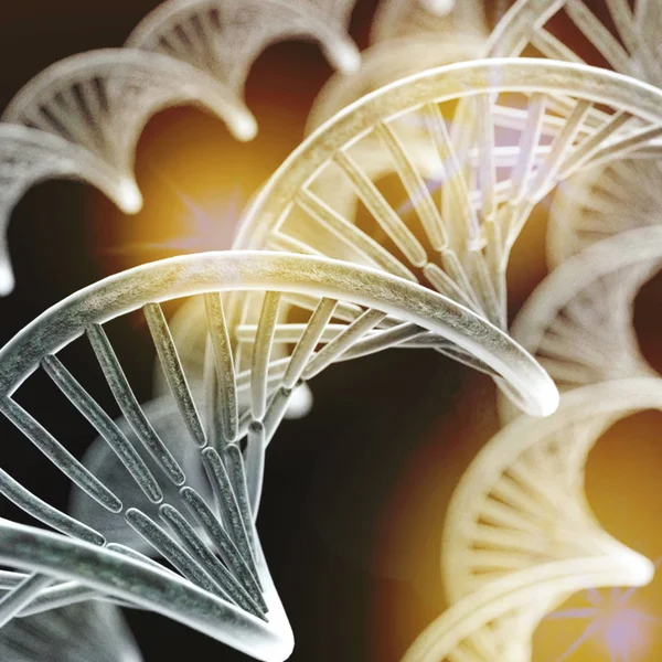 Background with DNA — Stock Photo, Image