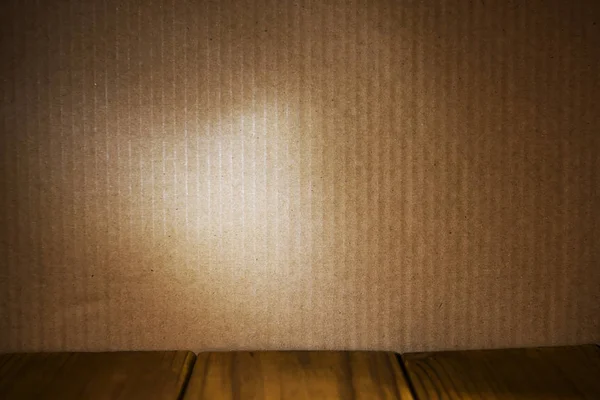 Textured brown cardboard — Stock Photo, Image