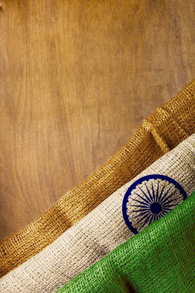 Nationalflagge Indiens — Stockfoto