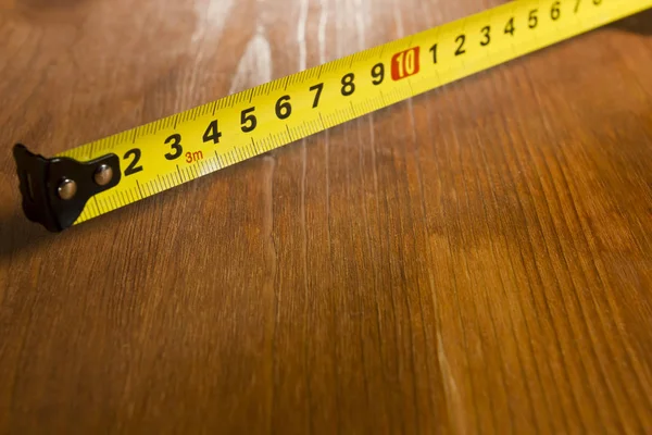 Part of the measuring roulette — Stock Photo, Image