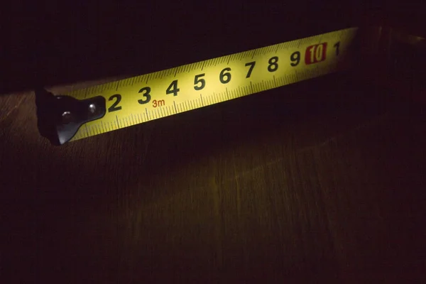 Part of the measuring roulette — Stock Photo, Image