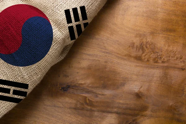 Flagge Südkoreas — Stockfoto