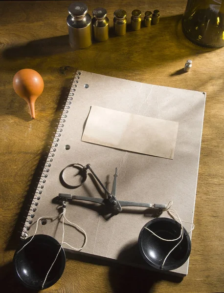 Pharmacy Work Desk — Stock Photo, Image