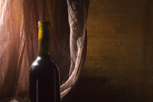 Sticla de vin rosu — Fotografie, imagine de stoc
