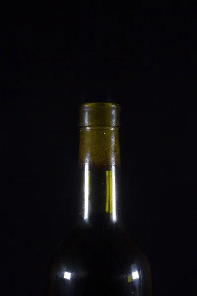 Cuello de una botella de vino —  Fotos de Stock