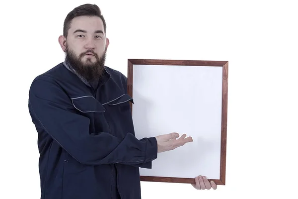 Jeune maître avec une barbe — Photo