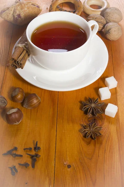 Çay ve baharatlar — Stok fotoğraf
