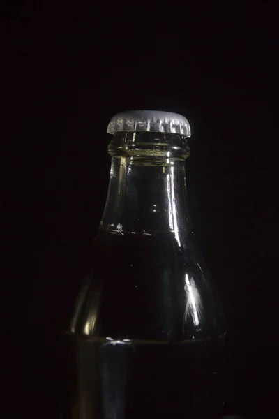 Hrdlo láhve cola — Stock fotografie