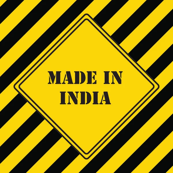 Γίνεται στην Ινδία — Διανυσματικό Αρχείο