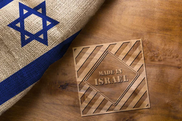 Poster Made in Israel — Stock Photo, Image