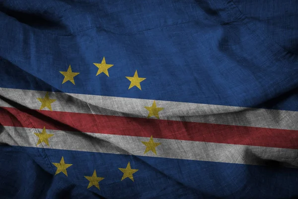 Bandeira do Estado de Cabo Verde — Fotografia de Stock