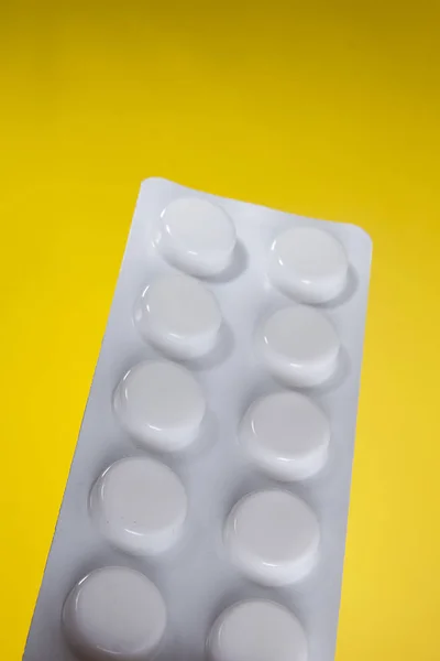 Plaquettes thermoformées avec pilules — Photo