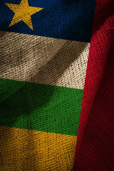 Flag of the Central African Republic — Stock Photo, Image