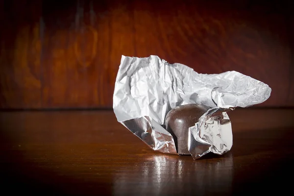 Een chocolade snoep — Stockfoto