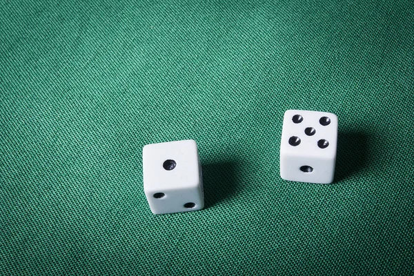 Dice on the table — Stock Photo, Image