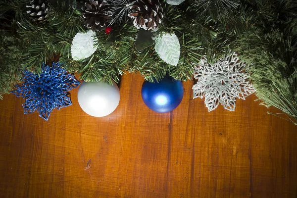 Weihnachtsbaum geschmückt — Stockfoto