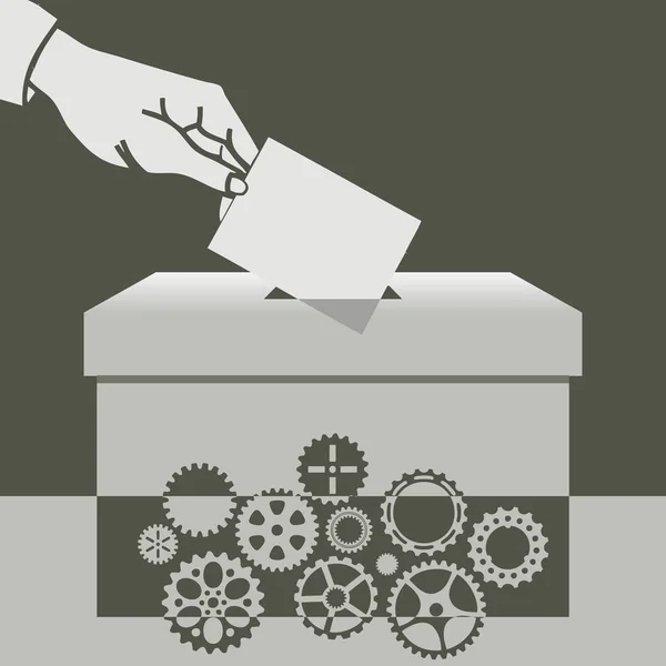 Mecanismo eleitoral —  Vetores de Stock