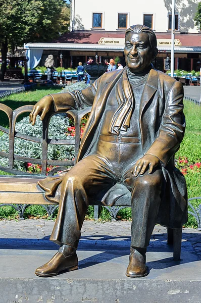 Monumento a Leonid Utesov em Odessa — Fotografia de Stock