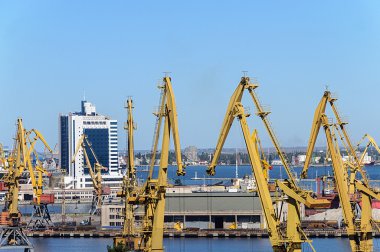 Ticari liman Odessa'daki